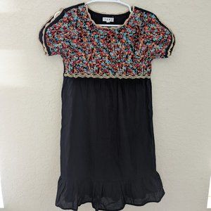 THML Anthropologie Embroidered Dress Size XS